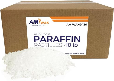 Am Wax 25 LB شمع البارافين المكرر بالكامل ، ومجموعة شمعات الشمع البارافين ، وحبات الشمع البارافين ، والتصنيع ، والتعليب ، والعزل المائي ، والحفاظ على المعادن ، ومجموعة متنوعة من التطبيقات الأخرى in Saudi Arabia