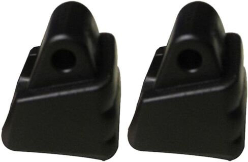 2 Pcs Black Roller Skates Brake Stopper Replacement Skate Accessories Brake Roller Skate Toe Stops and Plugs Block Universal Non-Slip Safety Brake Roller Skate Toe Stops and Plugs in Saudi Arabia