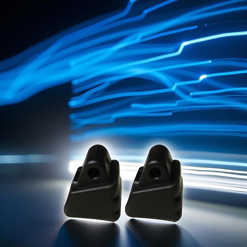 2 Pcs Black Roller Skates Brake Stopper Replacement Skate Accessories Brake Roller Skate Toe Stops and Plugs Block Universal Non-Slip Safety Brake Roller Skate Toe Stops and Plugs in Saudi Arabia