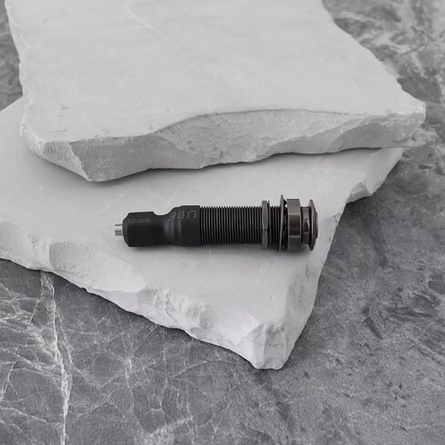 Endpin Jack Sound Pick-up Socket 6.35mm Output 2.5mm Input for Acoustic Guitar Accessories 60.5x15.6mm, Black in Kuwait