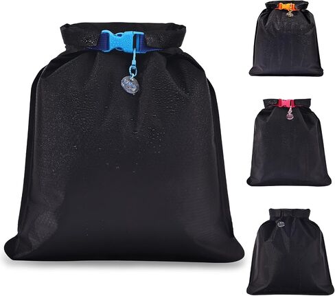 Waterproof Wet Bag for Swimsuit, Black Swim Bag for Beach Vacation Wet Clothes, Dry Bag for Camping Kayaking Boat Travel, Soap Travel Case, Black Band in Saudi Arabia