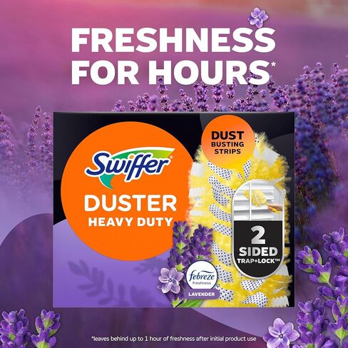 تعبئة Swiffer Dusters للتنظيف ، والريش والألياف البديلة ، رائحة اللافندر ، 24 COUNT in Saudi Arabia