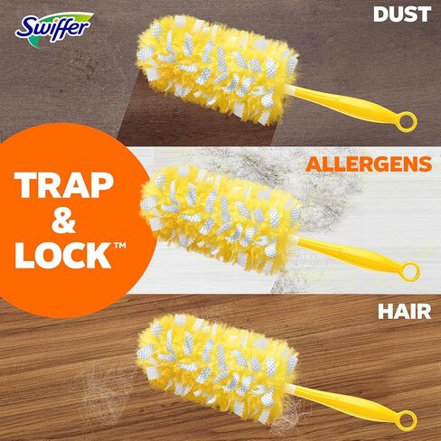 تعبئة Swiffer Dusters للتنظيف ، والريش والألياف البديلة ، رائحة اللافندر ، 24 COUNT in Saudi Arabia