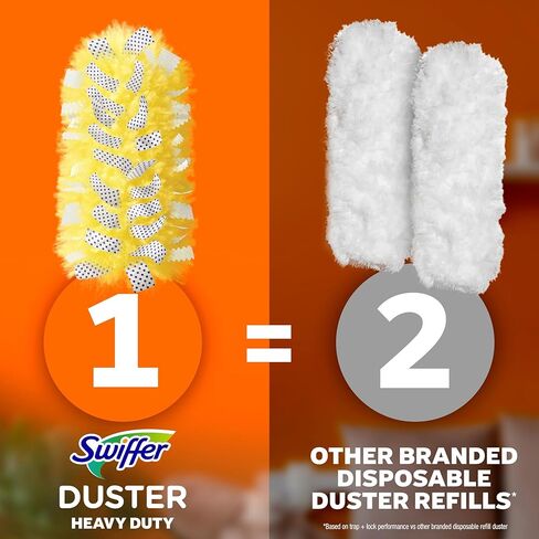 تعبئة Swiffer Dusters للتنظيف ، والريش والألياف البديلة ، رائحة اللافندر ، 24 COUNT in Saudi Arabia