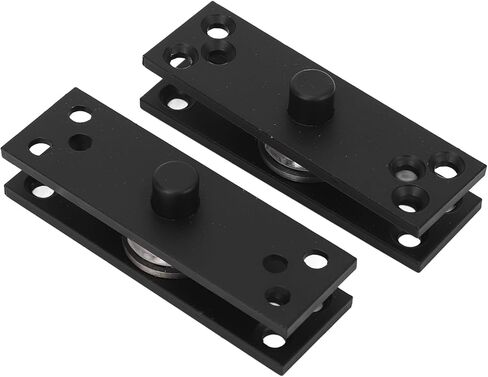 Aramox Stafless Door Door Pivot Beivot Operation Emavy Operation 360 درجة دوران للأبواب الخشبية 2pcs in Kuwait