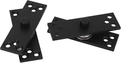 Aramox Stafless Door Door Pivot Beivot Operation Emavy Operation 360 درجة دوران للأبواب الخشبية 2pcs in Kuwait