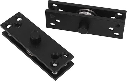 Aramox Stafless Door Door Pivot Beivot Operation Emavy Operation 360 درجة دوران للأبواب الخشبية 2pcs in Kuwait