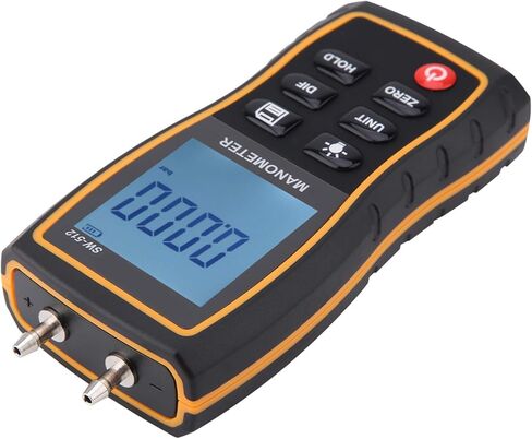 SW512B الدقة المعنية （精密加工） أداة عداد ضغط الضغط التفاضلي الرقمي in Saudi Arabia
