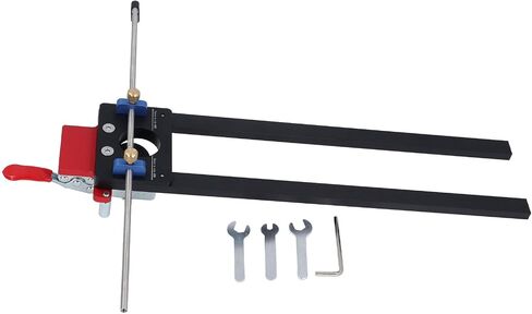 Drawer Punch Locator Aluminum Alloy Adjustable Jig Multifunctional Cabinet Drilling Positioner for Woodworking Projects and DIY Home Renovation in Saudi Arabia