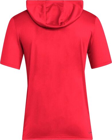 adidas Men's NCAA 25/26 Designed for Training Team Short Sleeve Hoodie in Saudi Arabia