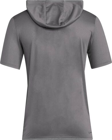 adidas Men's NCAA 25/26 Designed for Training Team Short Sleeve Hoodie in Saudi Arabia