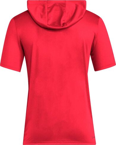 adidas Men's NCAA 25/26 Designed for Training Team Short Sleeve Hoodie in Saudi Arabia