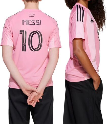 adidas Lionel Messi Inter Miami CF #10 Youth Size Player Name & Number Performance Shirt in Saudi Arabia