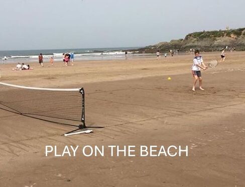Tennis Net touchtennis for Driveway Backyard Portable 20 feet (6meters) in Saudi Arabia