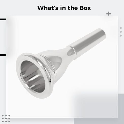 لسان حال الاستبدال لـ TUBA ، جزء من صك النحاس الفضي CNC السلس ، النهاية المصقولة ، ملحق النحاس الموسيقي in Kuwait
