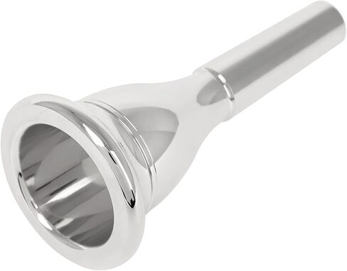 Silver-Plated Tuba Mouthpiece, Precision CNC Machined, Smooth, and Easy to Maintain in Saudi Arabia