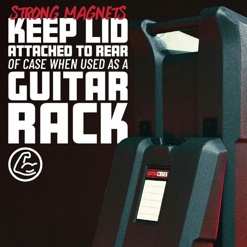 Gator Cases Mini Vault Guitar Case for Two (2) Electric Guitars; Rev 2 (GTR-MINIVAULT-E2R2) in Saudi Arabia