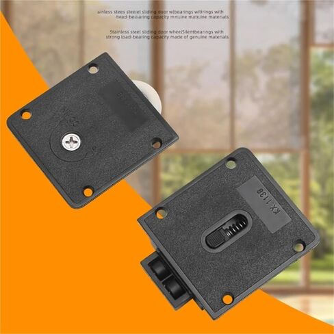 Silents Wardrobe Sliding Door Rollers from Plastic/Alloy with Various Old Styles Designs for Easy Installation(Alloy) in Saudi Arabia