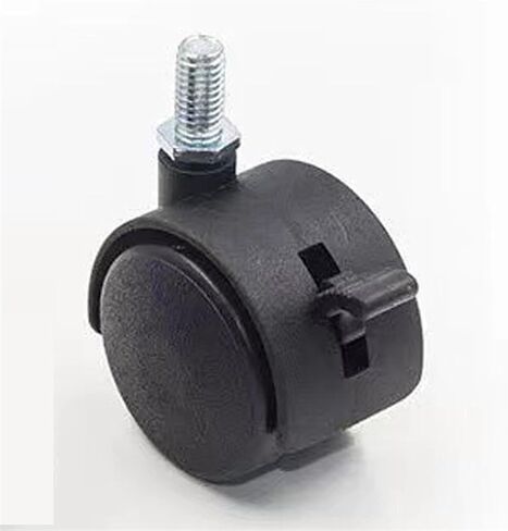 Small Casters 1/1.5inch Universal Wheel PP Shelving Furniture Casters Non-Slip Silent Home Office Chair Wheels(Splint Wheel,1inch no Brake) in Saudi Arabia