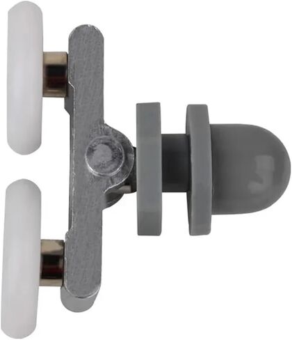 الأرجوحة مزدوجة عجلة دش غرفة الحمام الزجاج المنزلق أسطوانة الباب شنقا الأجهزة المنزلية*3pcs (أ) in Saudi Arabia