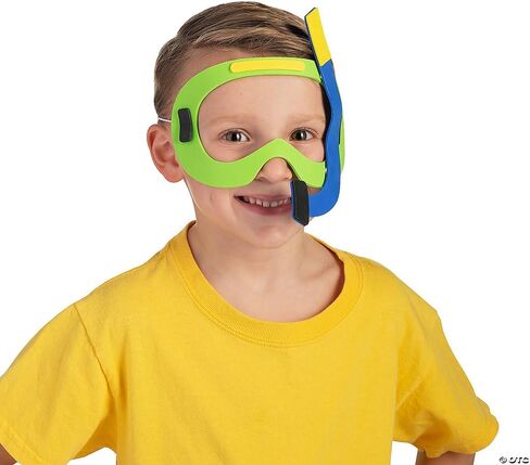 Fun Express Scuba MASK CK-12 - Craft Kits - VBS Vacation Bible School Supplies/Decor - 12 Pieces in Saudi Arabia