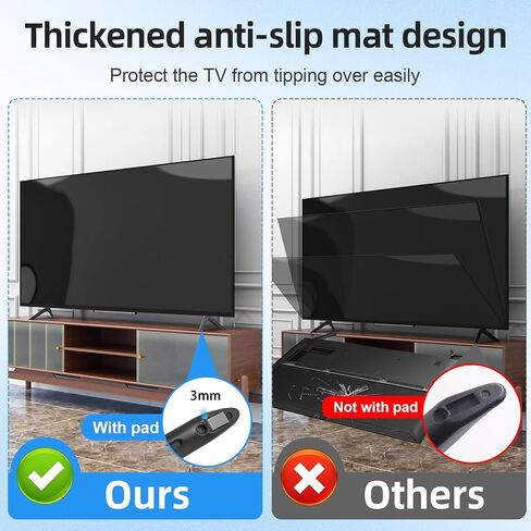 BN63-19338B مع Samsung TV Legs for UN55AU8000FXZA UN50AU8000FXZA UN50CU8000FXZA UN55CU8000FXZA OEM البراغي الاستبدال غير المطلوبة in Kuwait