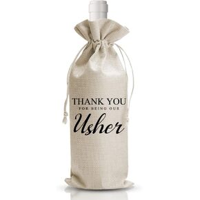 DOI-LANEE Bride Gifts Wine Bag, Present for Brides from Bridesmaid, Mr and Mrs Wedding Gift, Wine Bag for Bestie Friend, Engagement Gift, Wedding Party Decorations in Saudi Arabia
