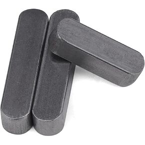 M6 A3 Carbon Steel GB1096 نوع مفتاح Dowel Dowel Dowel مسطح مفتاح رأس الجولة المستديرة (M6x6x70 20pcs) in Kuwait
