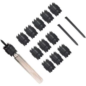 3/8" 14 Pack Spot Weld Double Sided Cutter Sets, Spot Drill Bit Welder Cut Tool Kit in Saudi Arabia