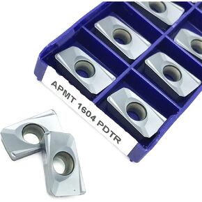 Indexable Carbide Lathe Tool APMT1135 APMT1604 LT30 Carbide Indexable Milling Tool Metal Lathe Tool Cutting CNC Milling Turning Tool (Size : APMT1604 LT30) in Kuwait