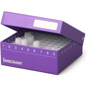 Biocision BCS-206P Purple TruCool Hinged Cryobox (Pack of 5) in Saudi Arabia