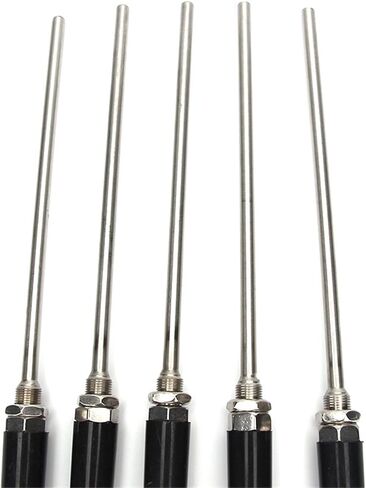 Thermocouple 200mm Thread M12 Type K PT100 Temperature Sensor 0-600°C Probe Screw Probe 1Pcs(Type K 2M) in Saudi Arabia