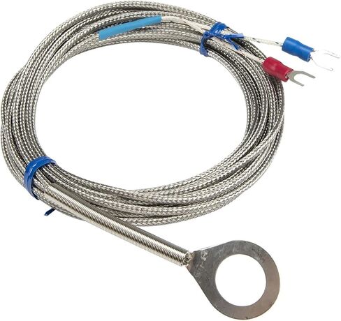 ftarr01 k e type 4m الكبل الكابل المعدني قطره حلقة قطره الرأس الحراري 1pcs (k 5mm hole) in Saudi Arabia