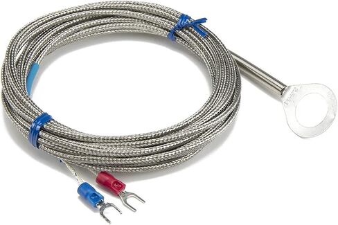 ftarr01 k e type 4m الكبل الكابل المعدني قطره حلقة قطره الرأس الحراري 1pcs (k 5mm hole) in Saudi Arabia