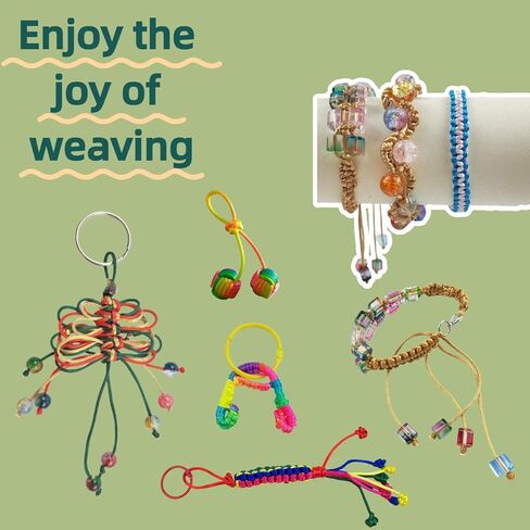 Frehapkids 2.5mm 20 Colors Nylon String for Bracelets, Jewelry Making Satin Cord for Friendship Bracelets, Keychain, Lanyard, Knotting in Saudi Arabia