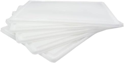 Fish Tubs/Food Storage Lids 11.5" x 15.5", Pack of 20- Universal Lids Only in Saudi Arabia