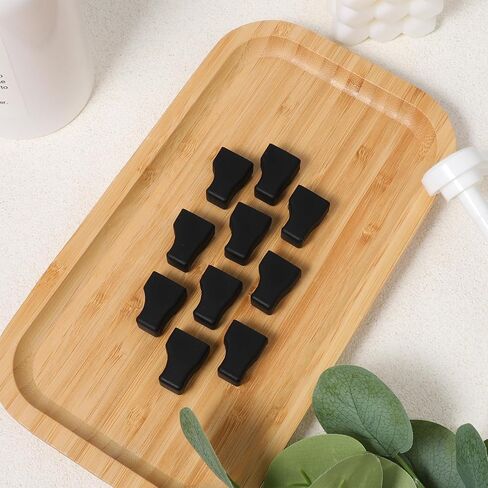 Bohuiz 10 PCS Coffee Syrup Pump Covers ، أغطية مضخة مطاطية سوداء ، أغطية صامور محمولة أغطية نوبات للشراب in Saudi Arabia