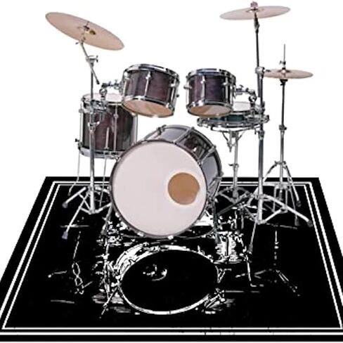 Soundproof Drum Mat Electronic Drum Mat Drum Mat Jazz Drum Soundproofing Mat Vibration Absorbent Mat Alf, 160*120cm in Saudi Arabia