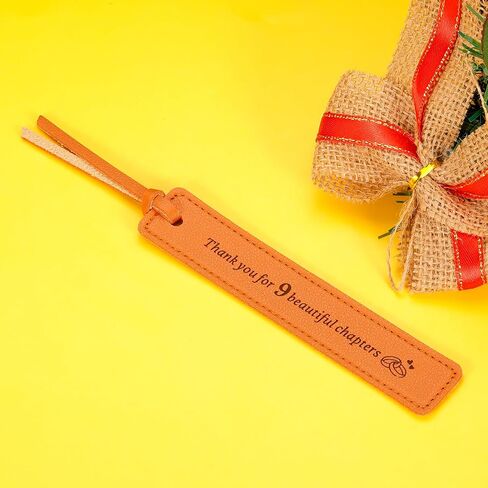 Leather Bookmark 9 Year Anniversary Wedding Gifts for Women Men for Him Her 9th Anniversary for Husband Wife, 9th Anniversary, Leather Bookmark for Boyfriend Girlfriend in Saudi Arabia