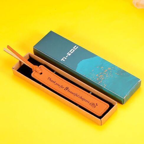 Leather Bookmark 9 Year Anniversary Wedding Gifts for Women Men for Him Her 9th Anniversary for Husband Wife, 9th Anniversary, Leather Bookmark for Boyfriend Girlfriend in Saudi Arabia