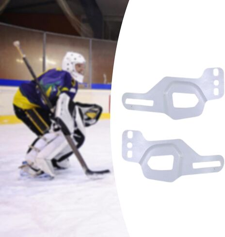 2 قطعة من اللوحات حماية أذن الهوكي الجليدية إكسسوارات الرياضة واردة متينة للهوكي معدات للهوكي للهوكي منافسة الهوكي in Kuwait