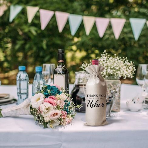 Doi-Lanee Bride Gifts Bag Bag Bag ، حاضرًا للعرائس من العروسة ، والسيد و Mrs Wedding Gift ، وحقيبة النبيذ لأفضل صديق ، وهدية الخطوبة ، وزينة حفل الزفاف in Saudi Arabia