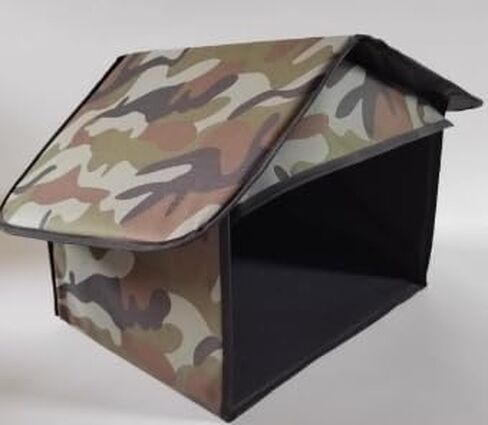 Outdoor Cat Feeding Station, Stray Cat Shelter, Cat Shelter Outdoor for Food and Wate, Waterproof Pet Shelter for Cats Birds, Rabbits and Small Dog in Kuwait