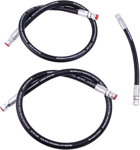 Holdwell Hydraulic Hose Kit 8 "36" 42 "متوافق مع Fisher HD2 و HDX Snowplow 1/4 '' 3/8in '' in Kuwait