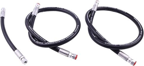Holdwell Hydraulic Hose Kit 8 "36" 42 "متوافق مع Fisher HD2 و HDX Snowplow 1/4 '' 3/8in '' in Kuwait