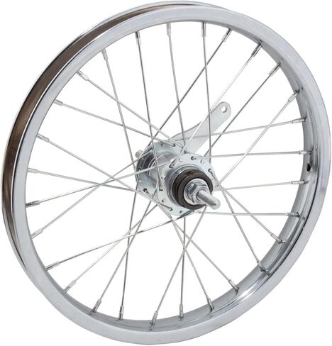 عجلة ماستر 18 "× 1.75 CB عجلة الدراجات الخلفية ، 28 ساعة ، الصلب ، الترباس ، الفضة in Saudi Arabia