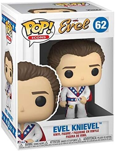 فونكو بوب! الرموز: Evel Knievel مع Cape (قد تختلف الأنماط) in Saudi Arabia