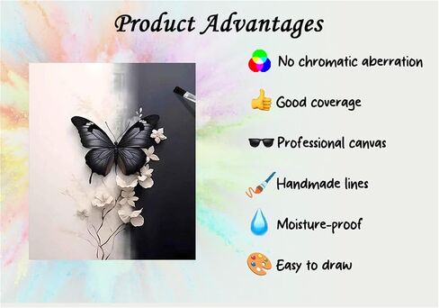 Hestarcul Castles Paint by Numbers Kit for Adults,Fairy Paint by Numbers Kits on Canvas,Color by Number Easy DIY Acrylic Painting for Beginner，Home Wall Decoration and Gifts in Saudi Arabia