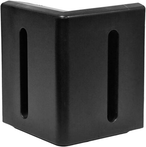 Standard Corner Dock Bumper, Black Plastic, 12 inches, Full Frame Coverage in Kuwait