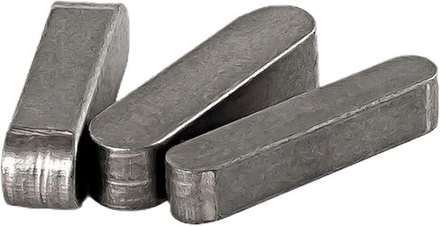 M6 A3 Carbon Steel GB1096 نوع مفتاح Dowel Dowel Dowel مسطح مفتاح رأس الجولة المستديرة (M6x6x70 20pcs) in Kuwait